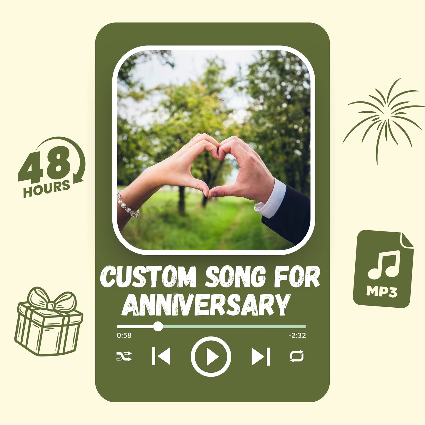 Custom Song — Crafted From Your Love Story